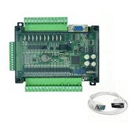 SHOOYIO Controller PLC industriali FX3U 24MT 14 Ingresso 10 Transistor Uscita Supporta HMI Scale di comunicazione Programmazione Per La Produzione Ladder Logiche Controller Programmabile