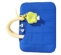 SHOOYIO Custodia per computer portatile rinforzata con motivo floreale, custodia in tessuto a prova di perdite, universale, adatta per dispositivi da 13 a 14 pollici, custodia imbottita per tablet con