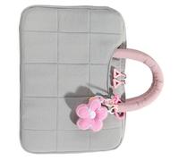 SHOOYIO Custodia per computer portatile rinforzata con motivo floreale, custodia in tessuto a prova di perdite, universale, adatta per dispositivi da 13 a 14 pollici, custodia imbottita per tablet con