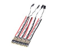 SHOOYIO Efficiente modulo elettronico del regolatore di velocità AM32 50A per i modelli FPV Potenza stabile e protezioni di corrente che offrono un'eccellente dissipazione del calore e una facile