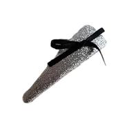 SHOOYIO Fermaglio per capelli a forma di fiocco con paillettes, dall'aspetto creativo, accattivante, per ragazze che scattano foto trecce fotografiche