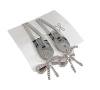 SHOOYIO Fermaglio per capelli in metallo con ciondolo carino per bambini e donne, pratico fermaglio per capelli in metallo per aggiungere personalità al tuo look