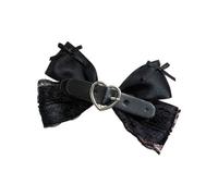 SHOOYIO Fermaglio per capelli in pizzo w Balletcore grande w cuore piatto clip balletcore Hairpin w elegante clip per capelli per mazzi