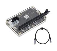 SHOOYIO HA 36 PCIe Dock di espansione con chip JHL6340 Adattatore GPU esterno e cavo USB da 23,6 pollici per connettività veloce Hot Swap PCIe Expansion Dock