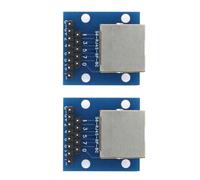 SHOOYIO Il LED ha fornito RJ45 a DIP2.54 prova il circuito stampato per una facile e risoluzione dei problemi nella scheda di test delle configurazioni di rete