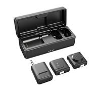 SHOOYIO Microfoni a clip con acquisizione audio chiara e segnali stabili Trasmissione microfoni portatili con riduzione del rumore