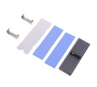 SHOOYIO Per M.2 SSD Dissipatore di Calore NVME Per M.2 2280 SSD Hard Disk Alluminio Dissipatore di Calore Radiatore Pad di Raffreddamento Termico Frigorifero Fan