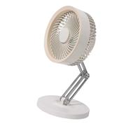 SHOOYIO Piccolo ventilatore da scrivania moderno con rotazione a 360 gradi Connettività USB Design a basso rumore adatto per uso interno ed esterno Ventilatore da scrivania silenzioso alimentato