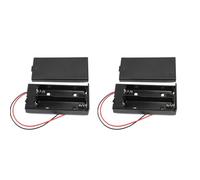 SHOOYIO Supporto di batteria industriale 2Piece 18650 per l'Assemblea elettronica di alta norma e il supporto ad alta resistenza della batteria dell'ABS di prototipazione