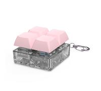 SHOOYIO Tastiere Interruttori Tester Strumento di Prova LED Interruttore Tastiera Interruttore Portachiavi Giocattolo Per 4 Tasti 1PC