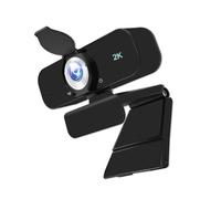SHOOYIO Webcam regolabile per treppiedi con microfoni integrati per ridurre il rumore di fondo garantendo un suono chiaro nella webcam USB virtuale con microfoni