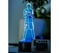 Shop and Solve FootballLED - Luce 3D dream luce notturna - lampada USB e batteria con telecomando, 7 colori e 5 modalità idea regalo per tifosi, per bambini e adulti tifosi (Lamine)