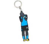 Shop and Solve - Portachiavi in gomma 8cm forma Kvara napoli SPECIAL EDITION tricolore SCUDETTO napoli celebrativo gadget idea regalo per tifosi del napoli CAMPIONE d'italia 2023 (Portachiavi)