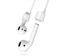 SHOP-STORY - Cinghia magnetica magnetica anti-perdita per auricolari wireless Apple Airpods TWS i7s - Colore Bianco