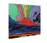 ShopArt Fine Art Prints Quadro - Andy Warhol, Vesuvius - Stampa su Tela - Riproduzione Artigianale Digitalizzata - Pronto da Appendere, 50x70 cm