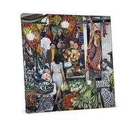 ShopArt Fine Art Prints Quadro - Renato Guttuso, La Vucciria - Stampa su Tela - Riproduzione Artigianale Digitalizzata - Pronto da Appendere, 50x50 cm