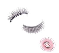 Shopbeautylust Eyelashes,Keones Reusable Self Adhesive Eyelashes,Glamour Post Reusable Adhesive Eyelashes,Waterproof Reusable Self-Adhesive Eyelashes Natural Look (3PCS,#2)