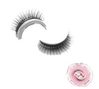 Shopbeautylust Eyelashes,Keones Reusable Self Adhesive Eyelashes,Glamour Post Reusable Adhesive Eyelashes,Waterproof Reusable Self-Adhesive Eyelashes Natural Look (1PCS,#5)