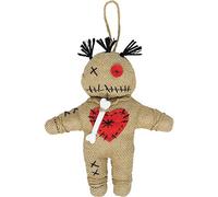 shoperama Voodoo Bambola in iuta sacerdote accessorio costume vendetta rituale magia bambola voodoop
