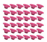 Shophubio 36 punte per cerchioni da montagna per bici da strada ed elettriche, coperture per fori delle ruote, accessori leggeri per ciclismo, 3 x 2 cm, rosa (scatola)