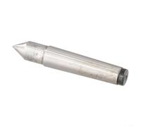 Shophubio 60 gradi Dead Center MT1 MT2 MT3 MT4 per tornio conico Morse macchina con punta in carburo e supporto in acciaio temprato (MT3)