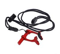 Shophubio Clip per naso regolabile per apnea, in lega di alluminio, con cordino, accessorio antiscivolo per snorkeling, design ergonomico (rosso)
