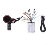 Shophubio Controller per scooter elettrico brushless 48V 20A per Kugoo e TF-100, display a 6 pin, pannello di controllo di ricambio per scooter con alloggiamento in lega di alluminio