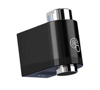 Shophubio Convertitore intelligente per rubinetto a induzione a infrarossi con attivazione a doppio sensore, igiene senza contatto ed efficienza idrica, per filettatura interna da 19-24 mm (nero)