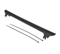 Shophubio Copertura in plastica riutilizzabile per paracatena - per protezione catena per mountain bike, bici da strada e pieghevoli, protezione forcella posteriore con cinghie di bloccaggio, & (nero)