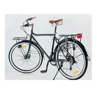 Shophubio Coprisella in pelle per bici con tre molle per una seduta comoda, in stile vintage, compatibile con la maggior parte delle strade e dei Moun