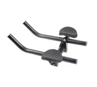 Shophubio Estensioni per manubrio per bici da strada, manubrio regolabile, per triathlon, mountain bike, corsa, poggiamani, colore nero (tipo 0603)
