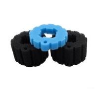 Shophubio Filtro in schiuma di ricambio per accessori per la pulizia delle piscine e per macchine di aspirazione delle acque reflue, per spugna filtrante acquatica durevole, 152 x 92 mm e 33 mm