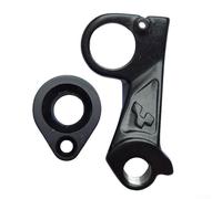 Shophubio Gancio per deragliatore posteriore in alluminio per bici Cube, adattatore per montaggio a caduta della bicicletta con viti per riparazione telaio MTB e bici da strada, nero