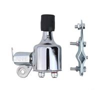 Shophubio Generatore dinamo 12 V 6 W ad attrito con uscita CA per faro e fanale posteriore, compatibile con mountain bike e biciclette elettriche