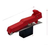 Shophubio Interruttore di sicurezza di ricambio per smerigliatrice angolare autobloccante per smerigliatrice 125 150 180 230, interruttore per utensili elettrici con pulsante in plastica rossa