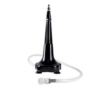 Shophubio Lavatrice automatica professionale per vetro, per bicchieri da vino, misurini e contenitori per spremiagrumi, struttura in ABS, 37,6 x 11,9 x 11,9 cm