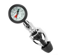 Shophubio Manometro in ottone da 300 bar con movimento elevato e quadrante luminoso, controllo della pressione del cilindro sommergibile per l'uso dell'adattatore del giogo
