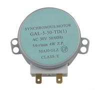 Shophubio Motore giradischi di ricambio 30V 4W 56 RPM per microonde - GAL-5-30-TD Compatibile Componente interno ed elettrodomestico Parte di riparazione (sku)