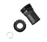 Shophubio Movimento centrale per bici T47, 86,5 mm, con cuscinetti sigillati, filettatura T47-24, movimento centrale per bici da strada e mountain bike, alluminio + N