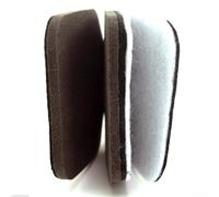 Shophubio Patch per asciugatura mosche secche, toppa per asciugatrice da pesca, con materiale in pelle e cotone, custodia riutilizzabile per la pulizia della lenza (confezione da 2) (A)