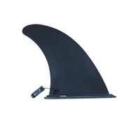 Shophubio Pinna da surf da 22,9 cm per tavola da paddle, pinna centrale scorrevole compatibile con soft top e sup gonfiabili, longboard, nero