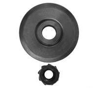 Shophubio Platorello di supporto per levigatrice orbitale a 17 fori, 150 mm, adattatore per disco abrasivo in plastica, compatibile con RO1, BO6030/BO6040, ES150, ETS 150