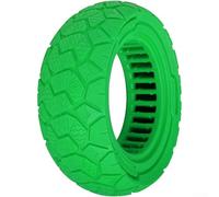 Shophubio Pneumatico in gomma solida 9 x 3,0-5,5 per scooter elettrico Kukirin G2 Pro, ruota antiforatura con design antiscivolo, ricambio non gonfiabile per manutenzione (nero)