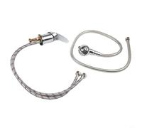 Shophubio Rubinetto per lavabo per shampoo per parrucchiere, rubinetto portatile caldo e freddo per letti di shampoo, set di tubi doccia in lega di zinco, compatibile con il bagno