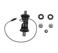 Shophubio Sensore di coppia del movimento centrale da 68 mm per motore MidDrive, PAS 68 mm compatibile con serie M400, connettore maschio a 6 pin elettrico per guarnitura bici