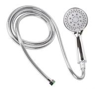 Shophubio Soffione doccia ad alta pressione con 4 modalità, doccia a pioggia portatile a risparmio idrico per una spinta a bassa pressione, rimovibile con ugelli in silicone anti-intasamento