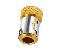 Shophubio Supporto per cacciavite a manicotto in acciaio, testa magnetica in metallo per punte da trapano elettrico, accessorio anti goccia con forte magnete, collare per utensili manuali, 240 mm (oro