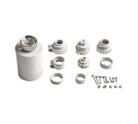 Shophubio WiFi per TRV per - Valvola termostatica programmabile per radiatore con alimentazione a batteria, programma 5+2 giorni e controllo individuale della stanza