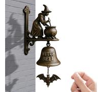 ShopkeepS Bell - Bassa Del Battitore Sospeso Da Bassa Di Strega, Manuale Di Ingresso All'aperto | Canna A Squilli In Metallo Decorativo Per Portico Di Recinzione Giardino Di Rifugi Per La Casa Per La