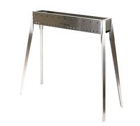 ShopMancini Canalina Cuocispiedini ed Arrosticini Inox Professionale a Carbone - 80 cm